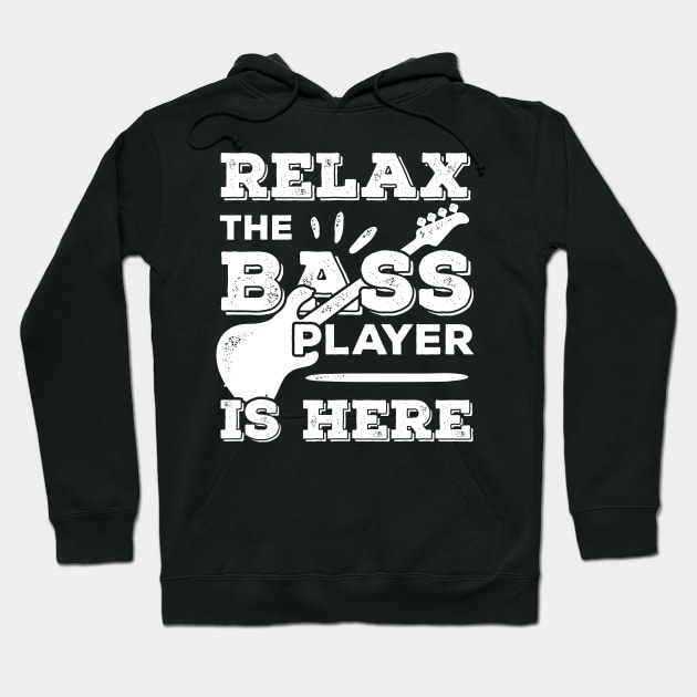 Bass Player Guitar Musician Bassist Gift Hoodie by Dolde08